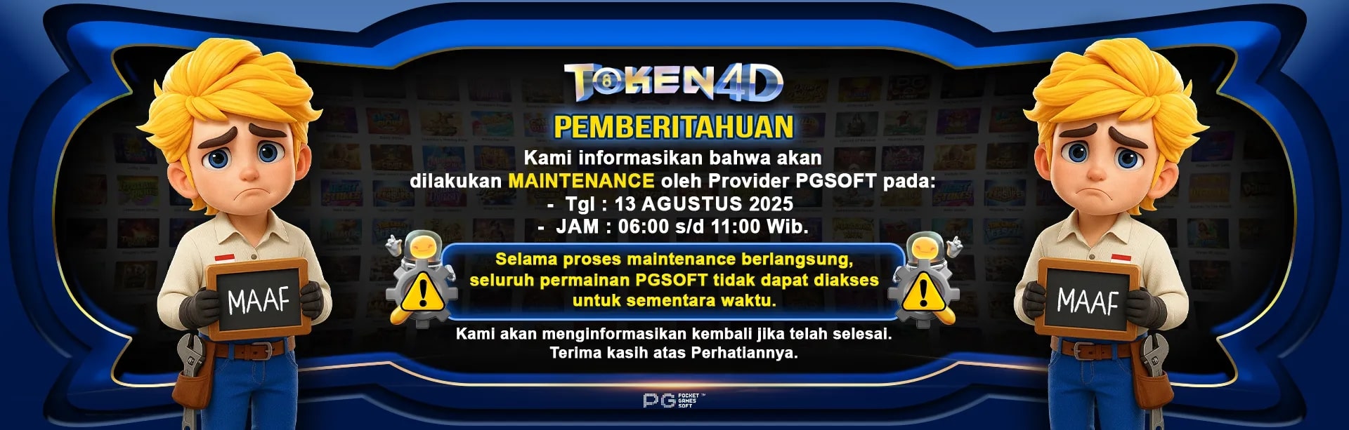 Maintainance PG soft